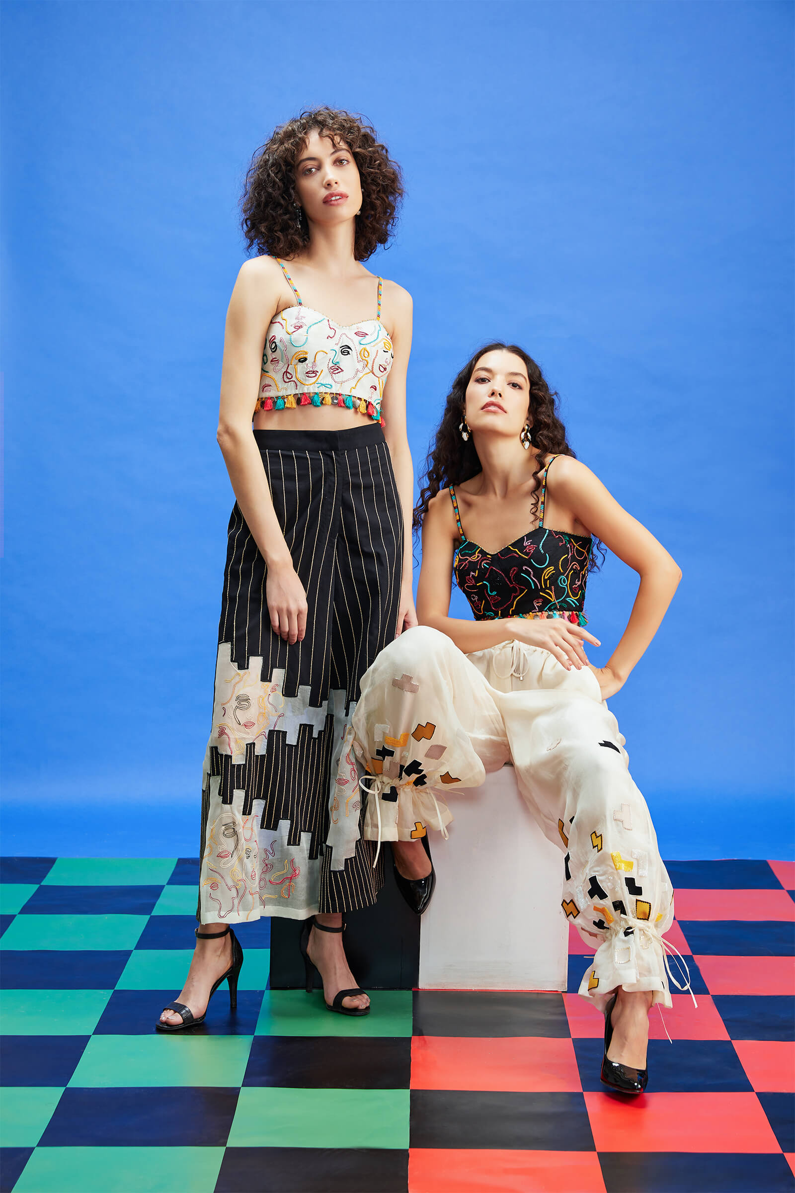 Ivory Embellished Corset