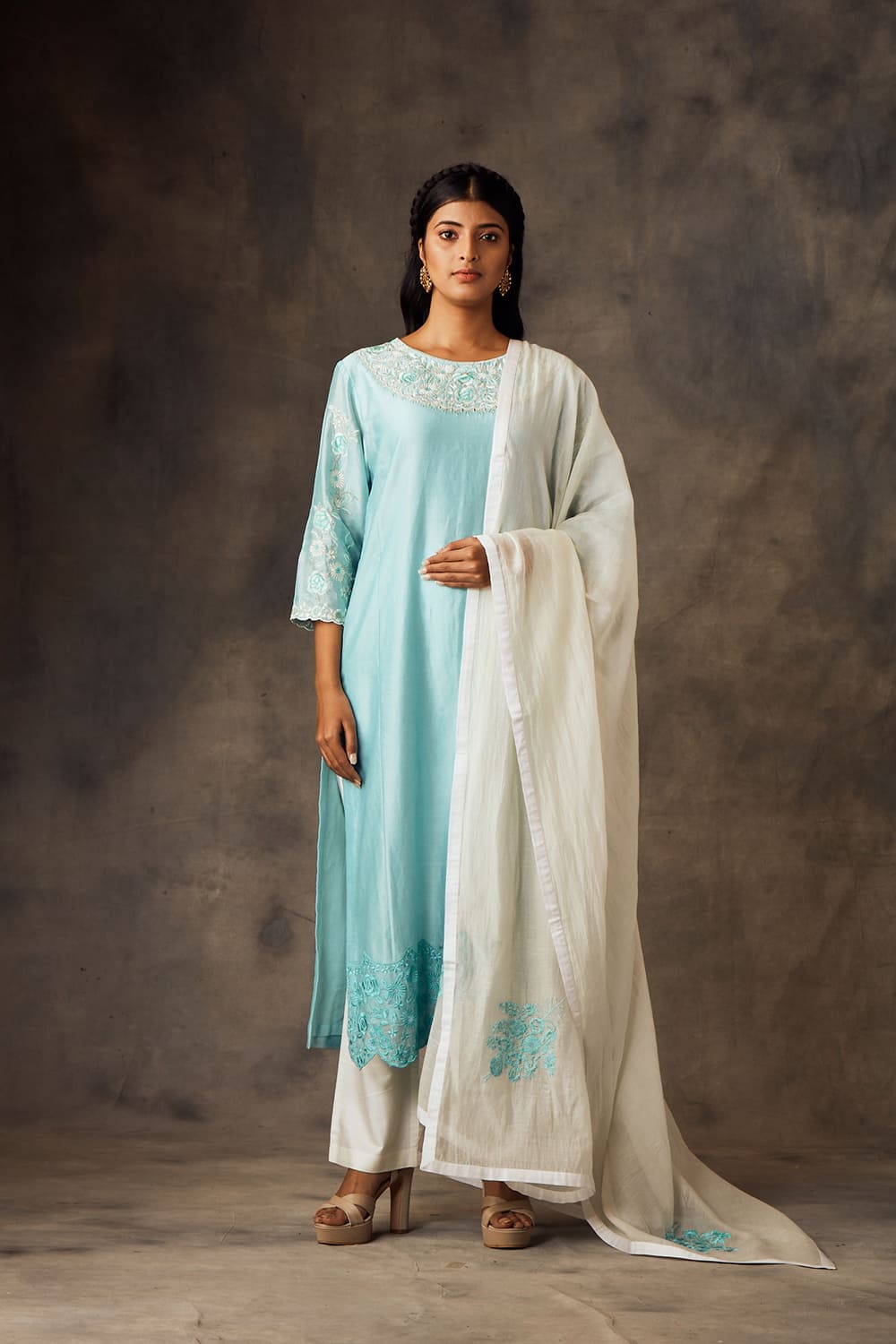 Kurta Pants Dupatta