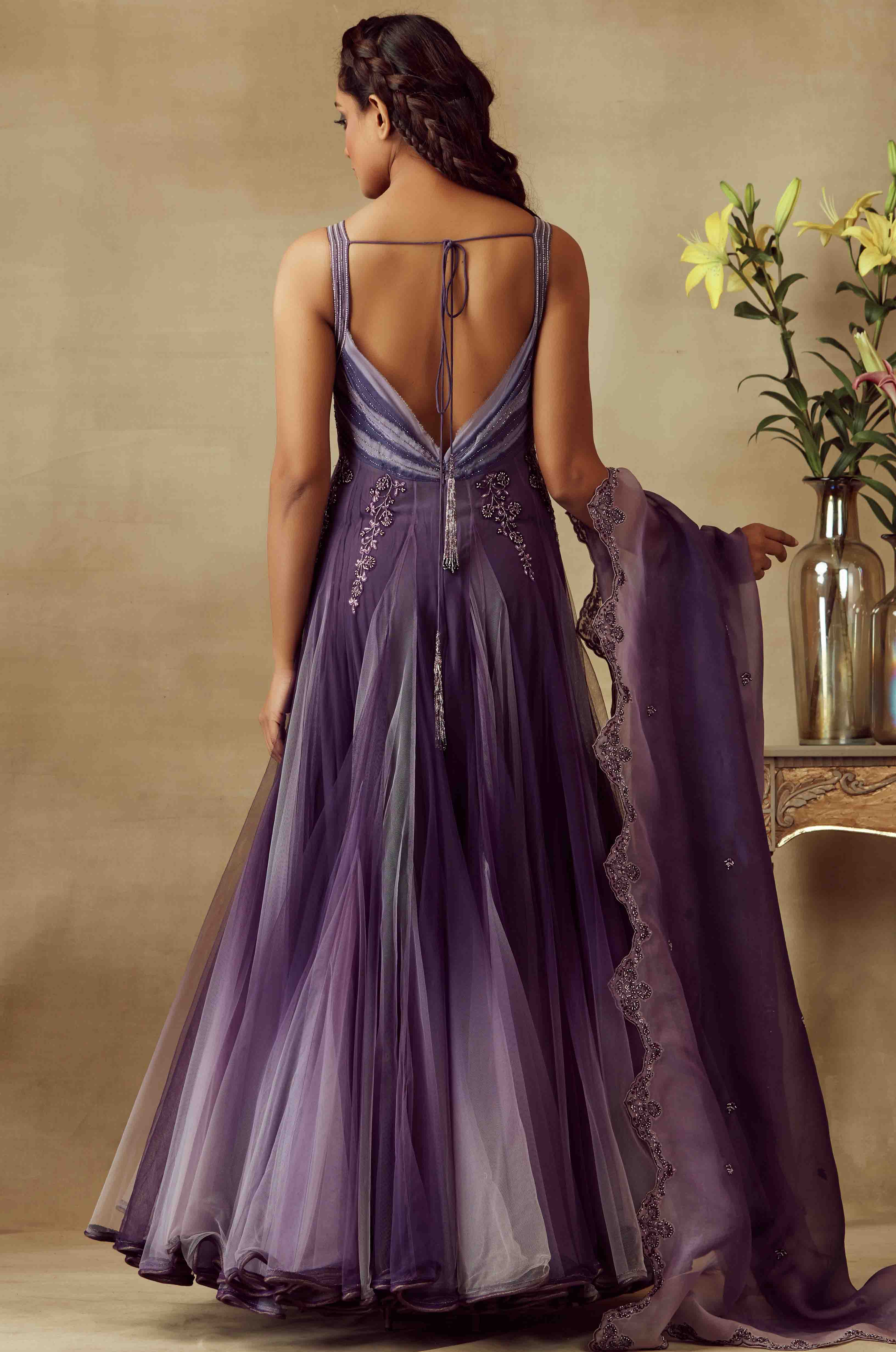 Anarkali & Dupatta With Churidar